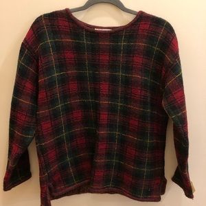 VINTAGE tartan sweater